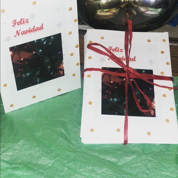 Christmas cards in Spanish. Tarjetas de Navidad en español. - Picture 1 of 2